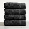 Belle Collection Waffle Textured Bath Towels