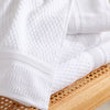 Zoey Collection Waffle Textured Bath Towels