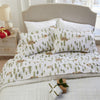 Alpine Collection Printed Flannel Sheet Set