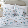 Alpine Collection Printed Flannel Sheet Set