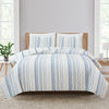 Sofia Collection Striped Quilt Set