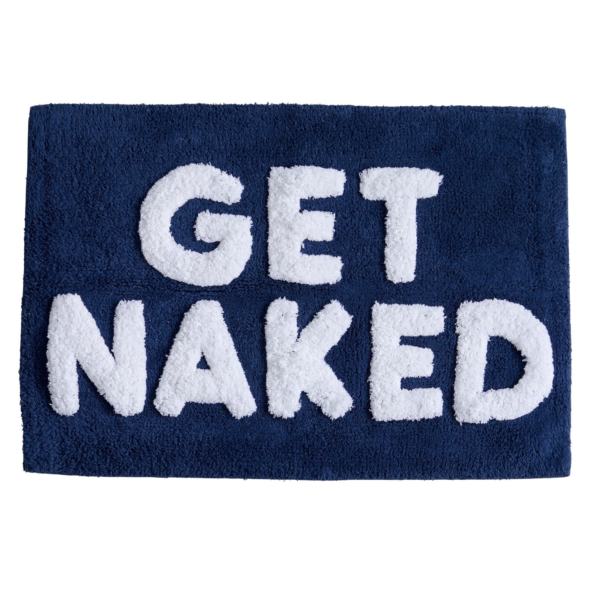 Plush tufted cotton bath rug featuring a fun decorative design with raised detailing. Soft, highly absorbent, and quick-drying, this 20 x 30 inch rug adds comfort and personality to any bathroom. Machine washable for easy care.