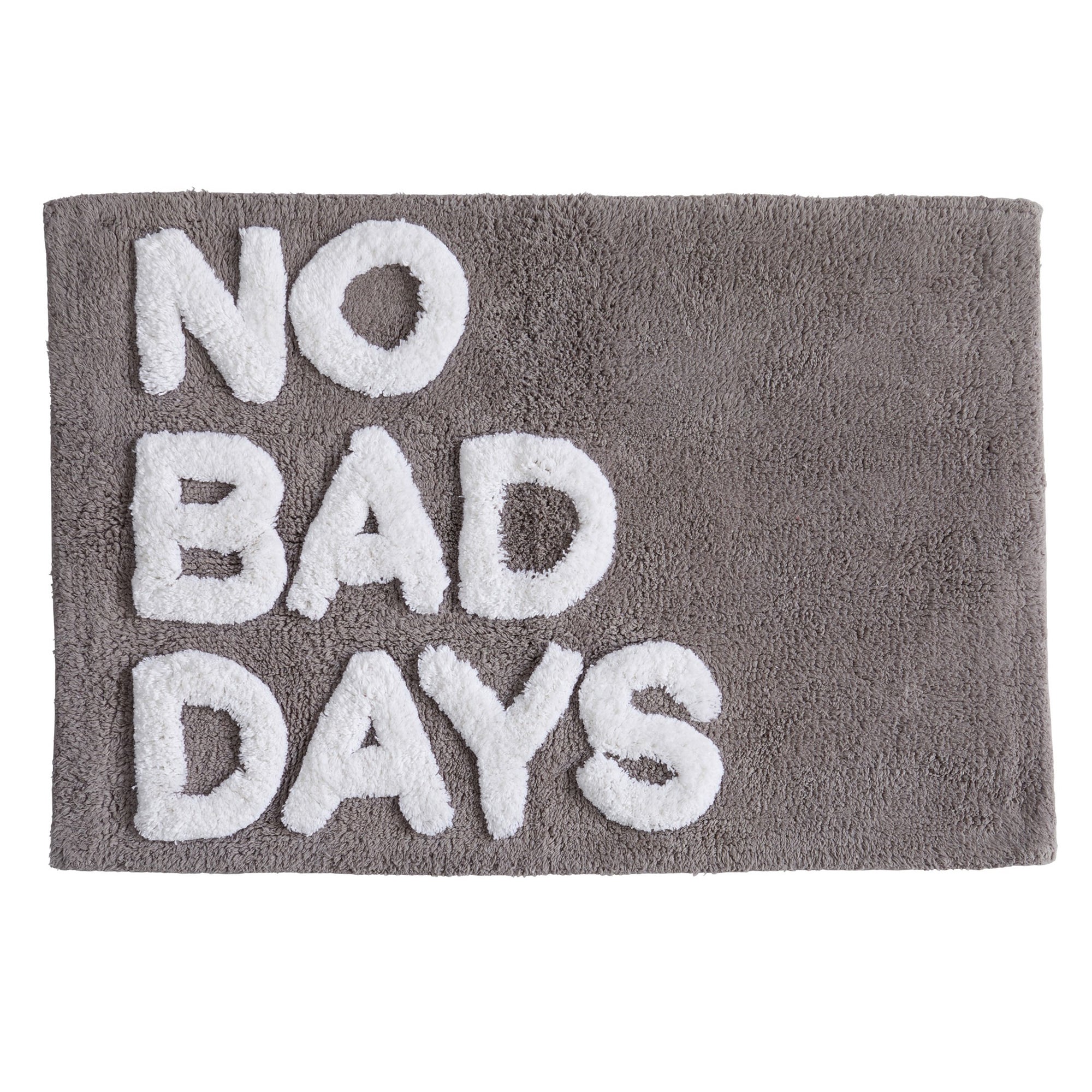 Plush tufted cotton bath rug featuring a fun decorative design with raised detailing. Soft, highly absorbent, and quick-drying, this 20 x 30 inch rug adds comfort and personality to any bathroom. Machine washable for easy care.