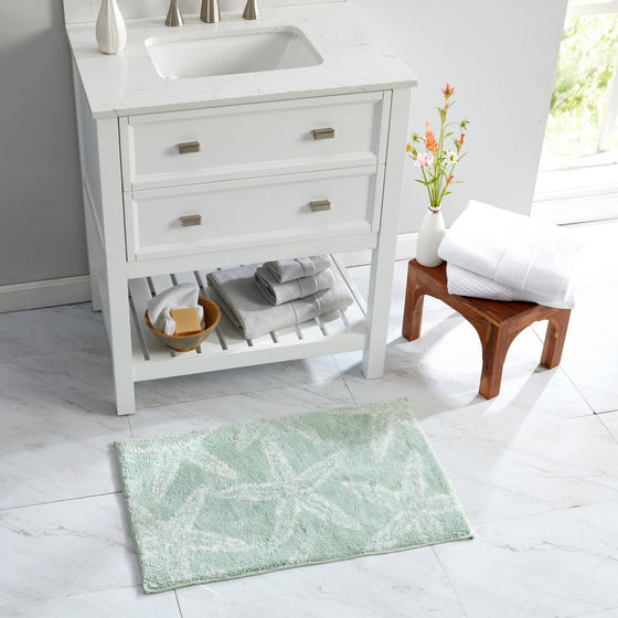 Sanibel Coastal Printed Bath Rugs