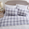 Alpine Collection Printed Flannel Sheet Set