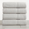 Zoey Collection Waffle Textured Bath Towels