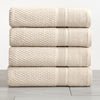 Zoey Collection Waffle Textured Bath Towels