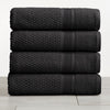 Zoey Collection Waffle Textured Bath Towels