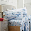 Alpine Collection Printed Flannel Sheet Set