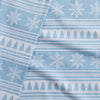 Alpine Collection Printed Flannel Sheet Set