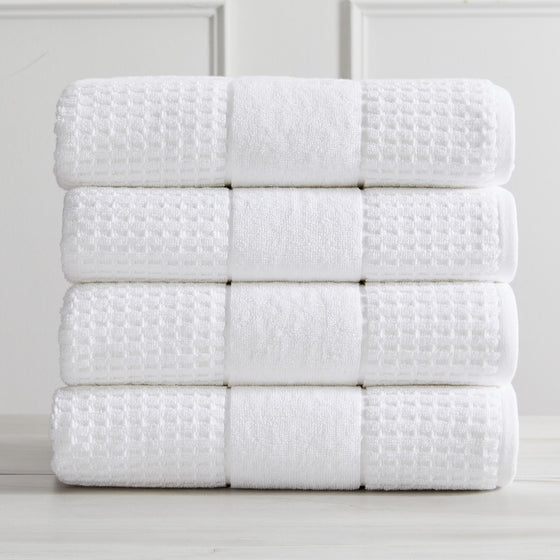 Harper Collection Waffle Textured Bath Towels