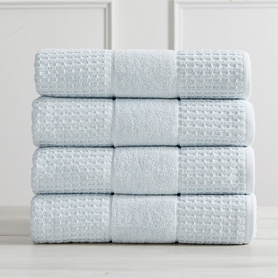 Harper Collection Waffle Textured Bath Towels