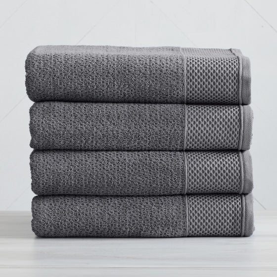 Park Avenue Collection Popcorn Textured Bath Towels