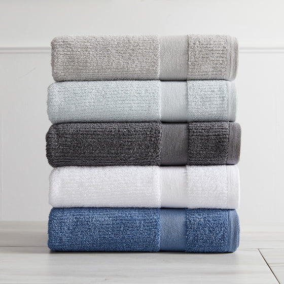 Roda Collection Cotton Ribbed Bath Towels