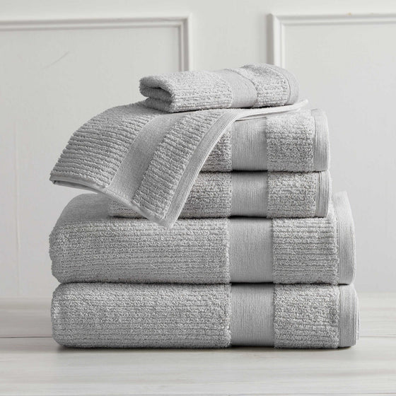 Roda Collection Cotton Ribbed Bath Towels