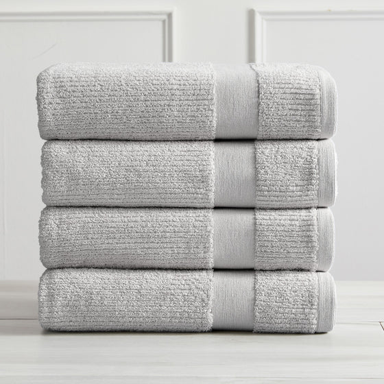 Roda Collection Cotton Ribbed Bath Towels