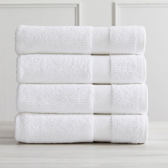 Roda Collection Cotton Ribbed Bath Towels