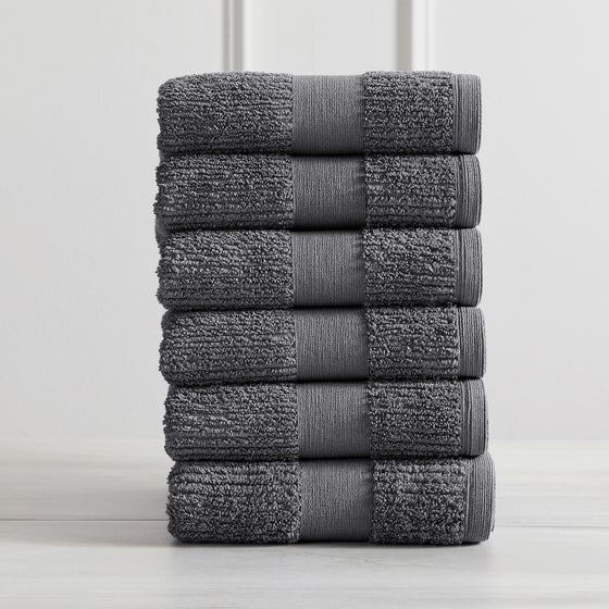 Roda Collection Cotton Ribbed Bath Towels