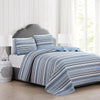 Elise Collection Striped Quilt Set