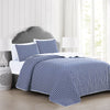 Nora Collection Striped Quilt Set