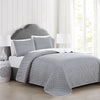 Nora Collection Striped Quilt Set