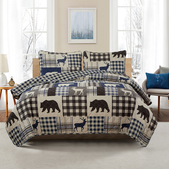 Redington Collection Bear Lodge Quilt Set