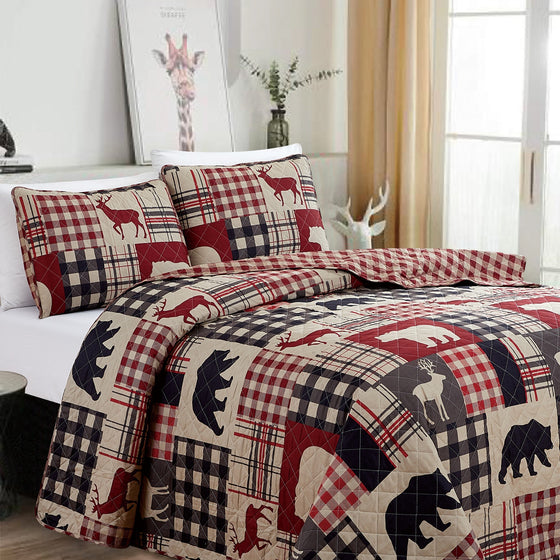 Redington Collection Bear Lodge Quilt Set