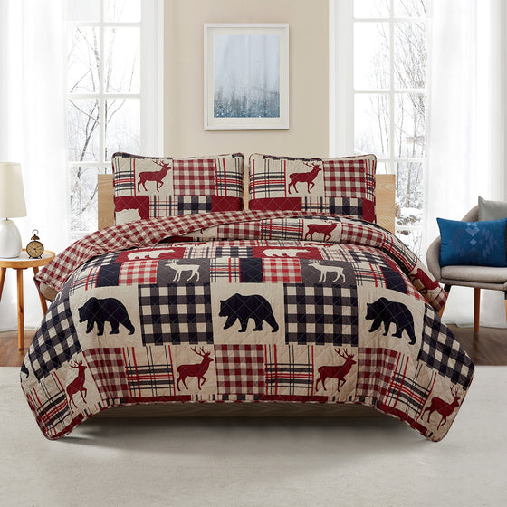 Redington Collection Bear Lodge Quilt Set