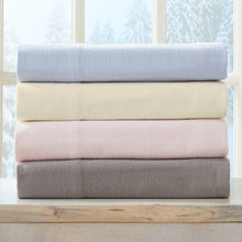  Chalet Collection Solid Flannel Sheet Set