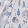 Alpine Collection Printed Flannel Sheet Set