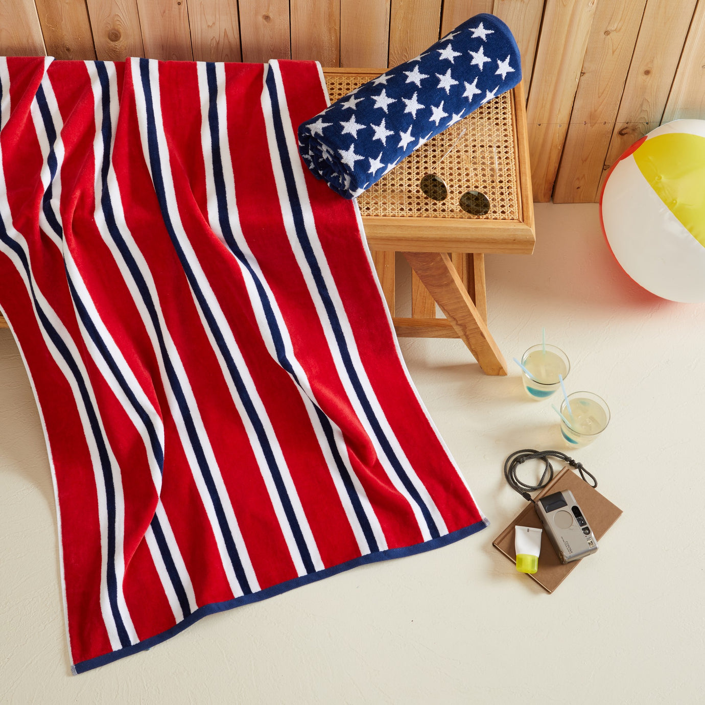 PAN PACIFIC PLAYA 7インチ7枚セット Luvraw & BTB Pacifica Collection Jacquard Printed Beach Towels – Market and Place